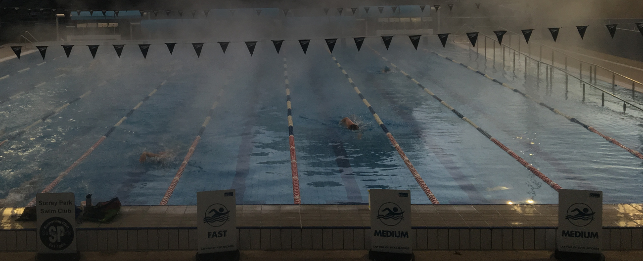 Aqualink Box Hill outdoor pool with mist