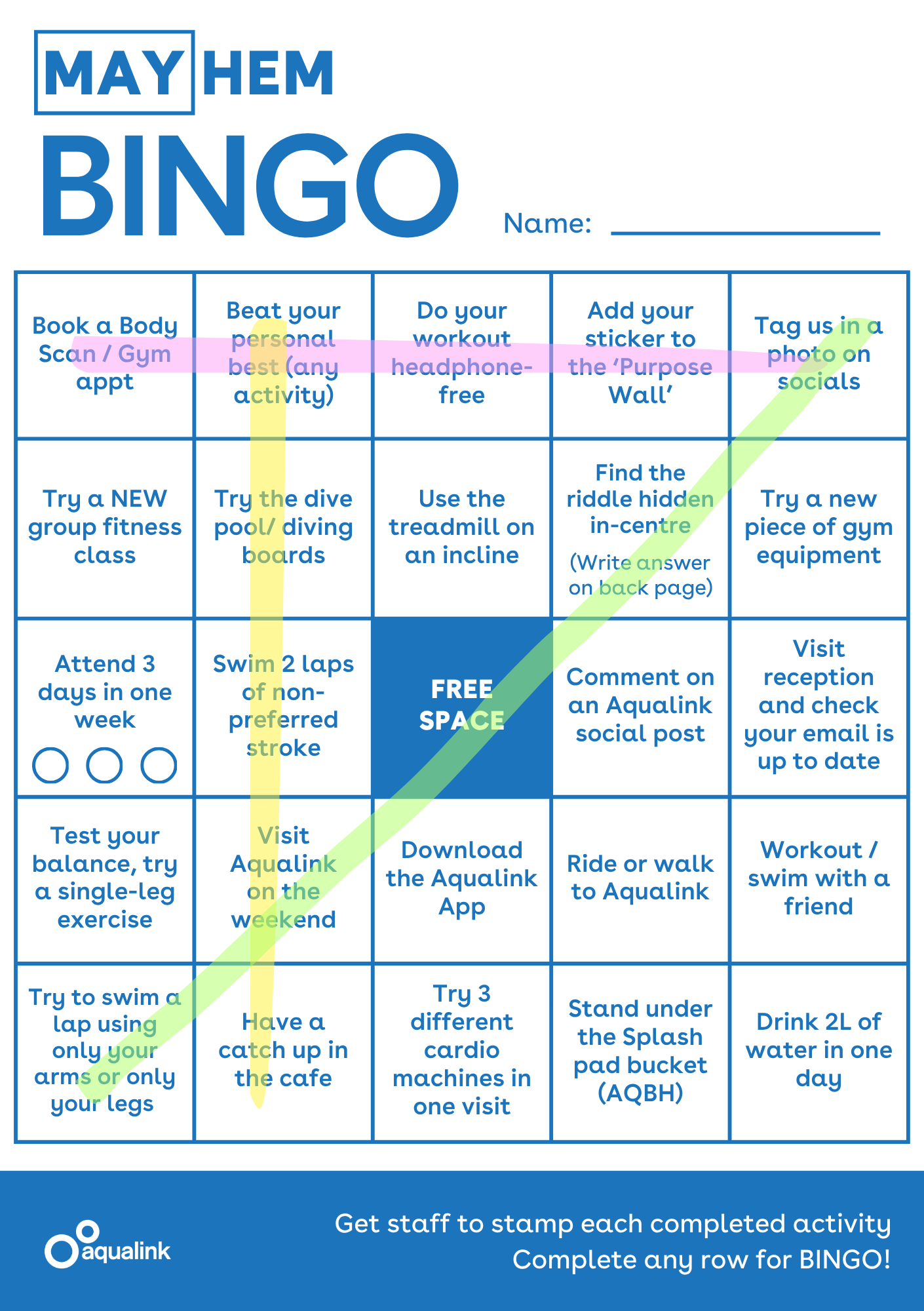 Image of Bingo Card