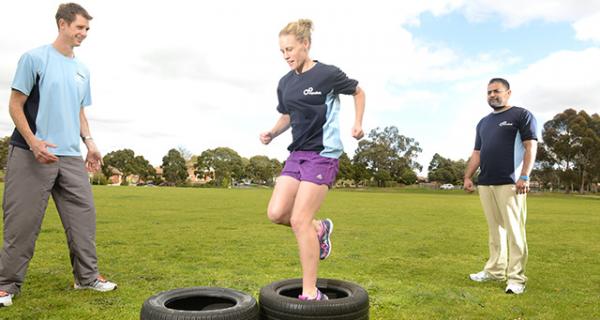Personal training tile